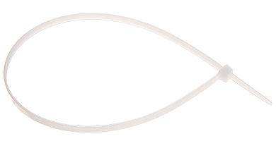 Coliere rapide/șoricei plastic 350x4.8mm, din Nylon 66, pachet 100 bucăți albe